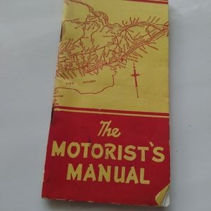 The Motorist's Manual by the Department of Highways Ontario Motor Vehicule Map